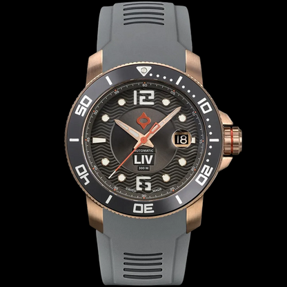 GX-Diver's 44mm Rose Gold Crater Gray