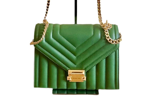 NWT Michael Kors Whitney Medium Flap Chain Shoulder Bag