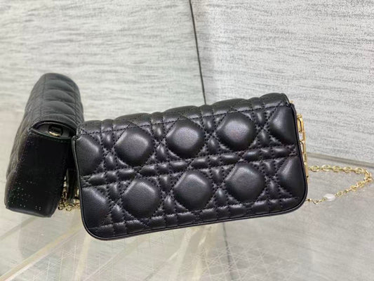 CD 2025 My Dior Bag Black Lambskin