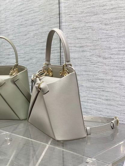 CD 26s Small Cigale Bag Grey Lambskin