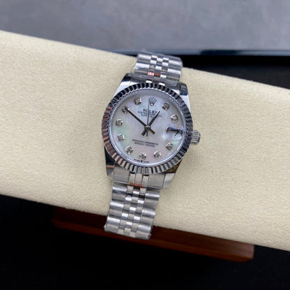 Rolex Datejust 31 Mother-Of-Pearl Dial Stainless Steel
