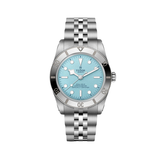 Black Bay 54 "Blue Lagoon" 37mm - Blue on Bracelet