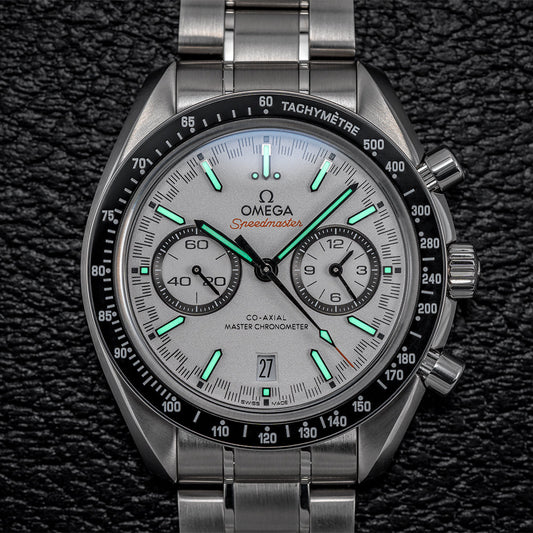 Speedmaster Racing Chronograph 44.25mm - White on Bracelet