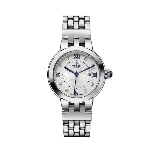 Clair de Rose 30mm - Opaline, Diamond-Set on Bracelet