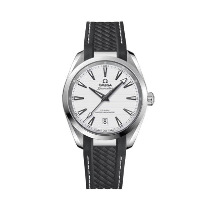 Seamaster Aqua Terra 150M 38mm - Silver on Rubber Strap