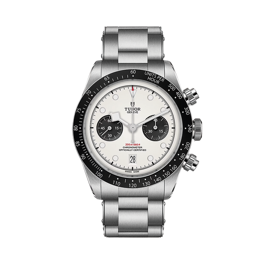 Black Bay Chrono 41mm - Opaline on 3-Link Bracelet