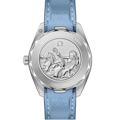 Seamaster Aqua Terra 150M 41mm - Blue on Rubber Strap