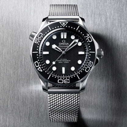 Seamaster Diver 300M Aluminum Bezel 42mm - Black on Bracelet