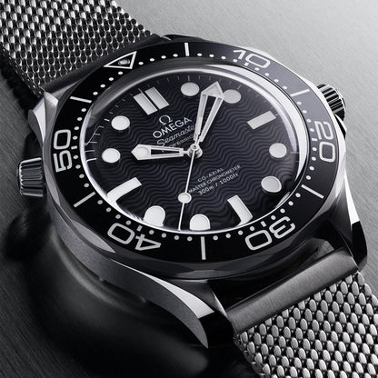 Seamaster Diver 300M Aluminum Bezel 42mm - Black on Bracelet