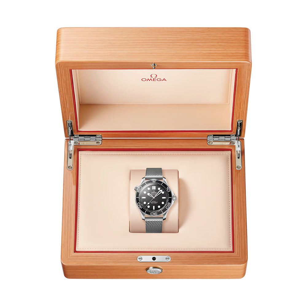 Seamaster Diver 300M Aluminum Bezel 42mm - Black on Bracelet
