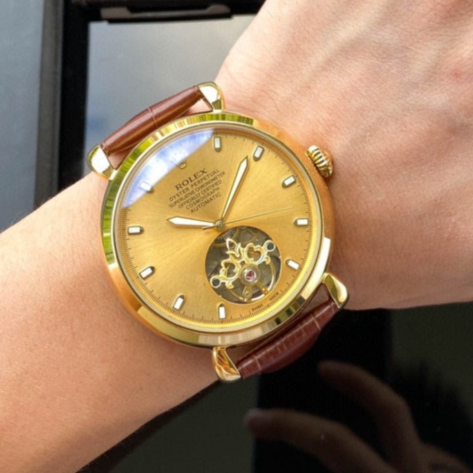 OYSTER PERPETUAL 44MM LEATHER