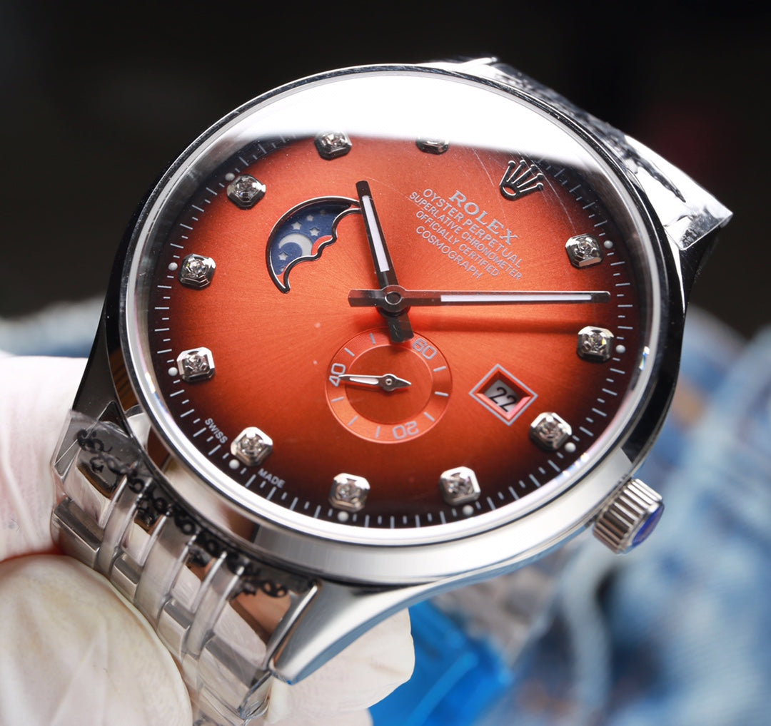 OYSTER PERPETUAL 39MM DOUBLE SAPPHIRE GLASS MIRROR