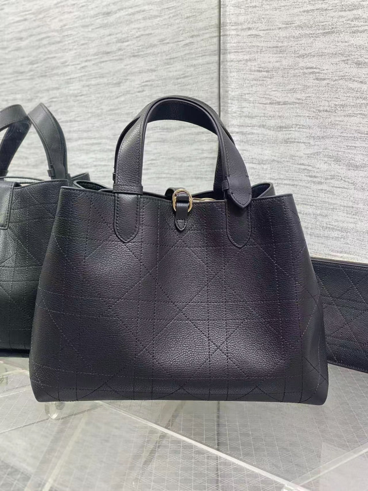 CD 26s Toujours Bag 28.5cm Macrocannage Calfskin