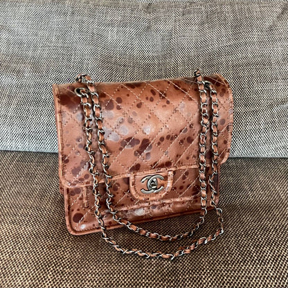 Chanel 2026 Quilted Calfskin Whipstitch Flap Bag 26cm Calfskin