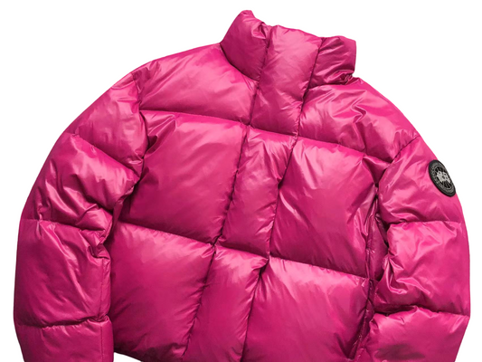 Canada Goose Cypress Cropped Down Jacket Fuchsia