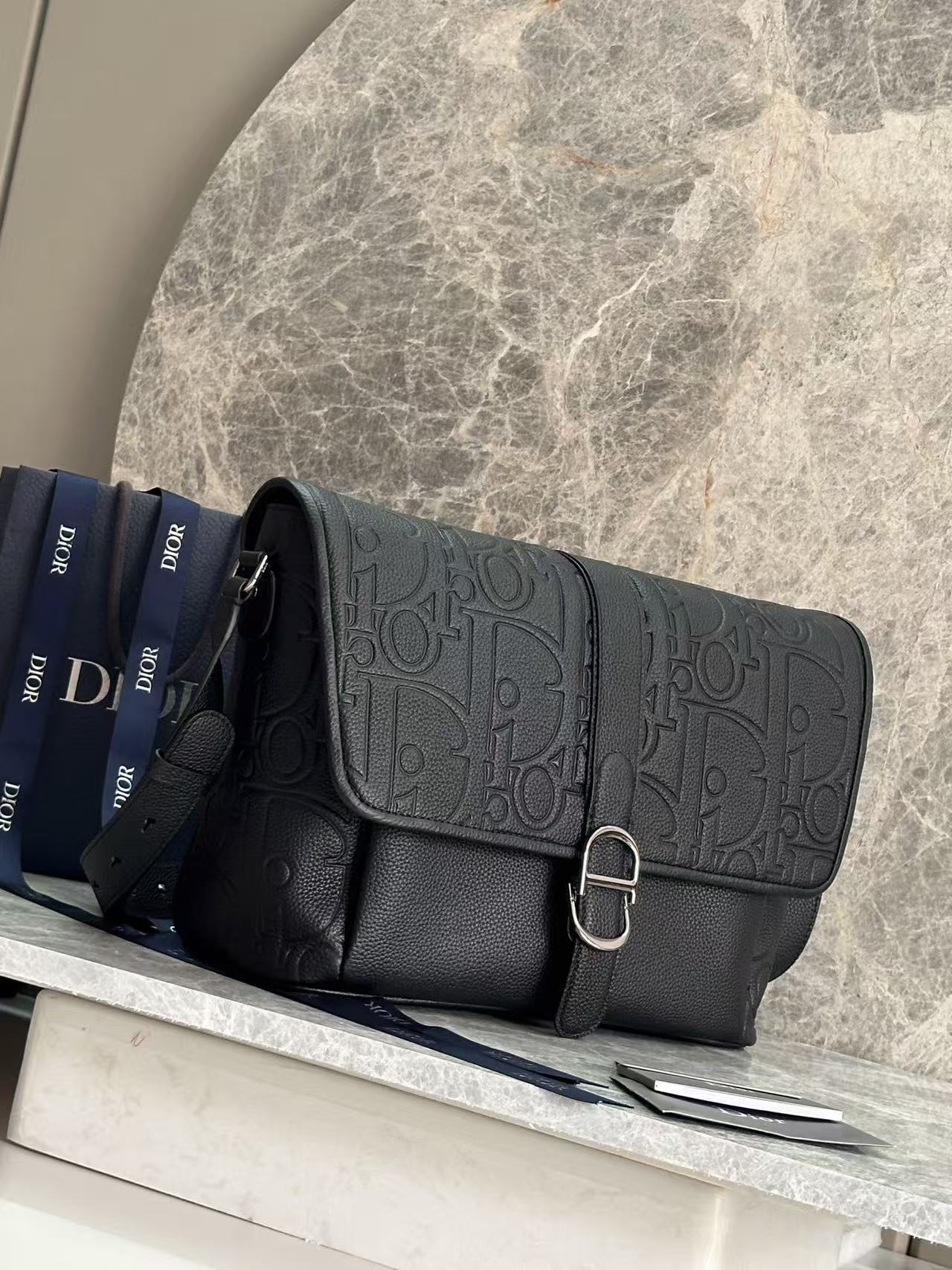 Medium Dior Daily Messenger Bag with Flap