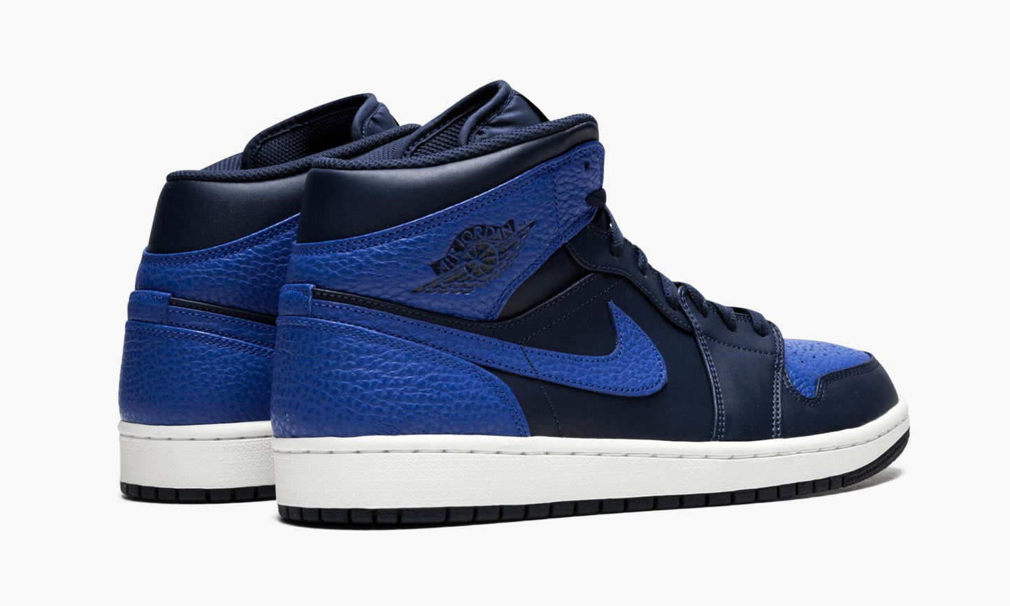 Air Jordan 1 Mid “Obsidian Royal” Sneakers - Collaboration Release