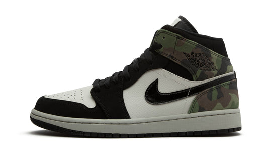 Air Jordan 1 Mid Camo Sneakers - Streetwear Essential | Standout Style
