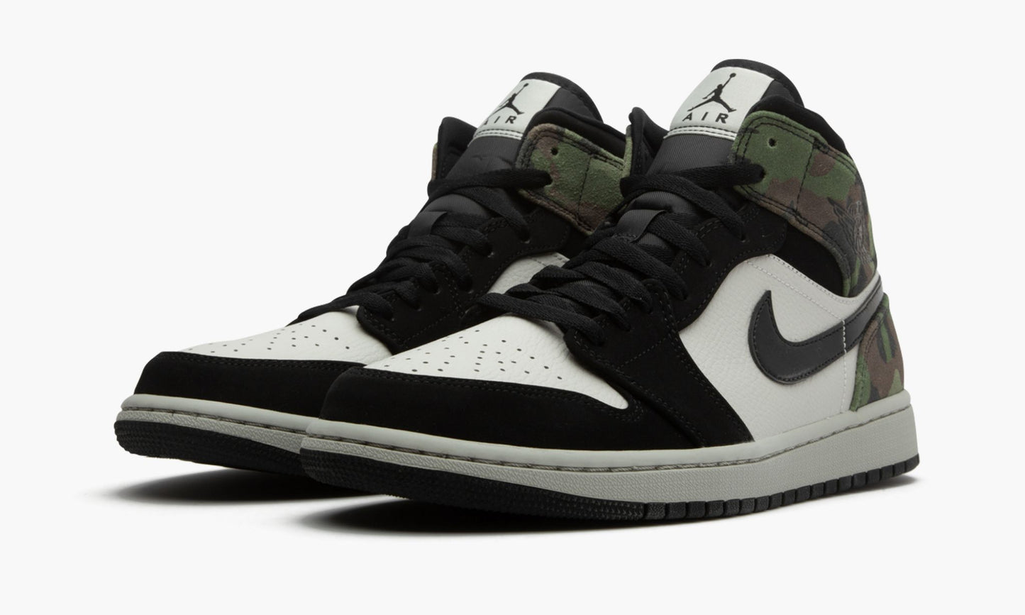 Air Jordan 1 Mid Camo Sneakers - Streetwear Essential | Standout Style