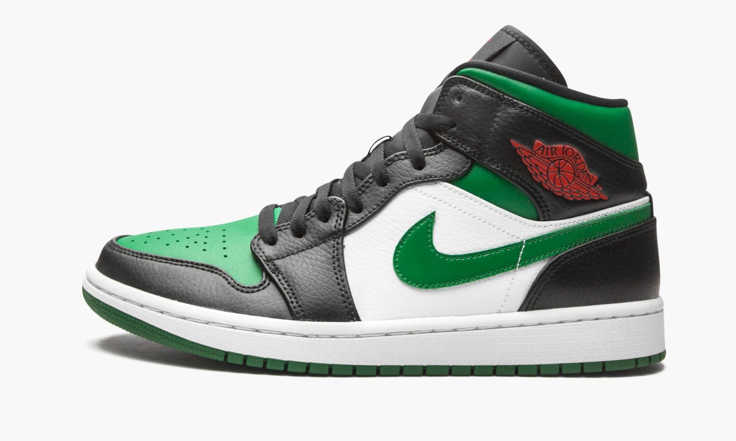 Air Jordan 1 Mid Green Toe Sneakers - Premium Sneaker | Top Pick