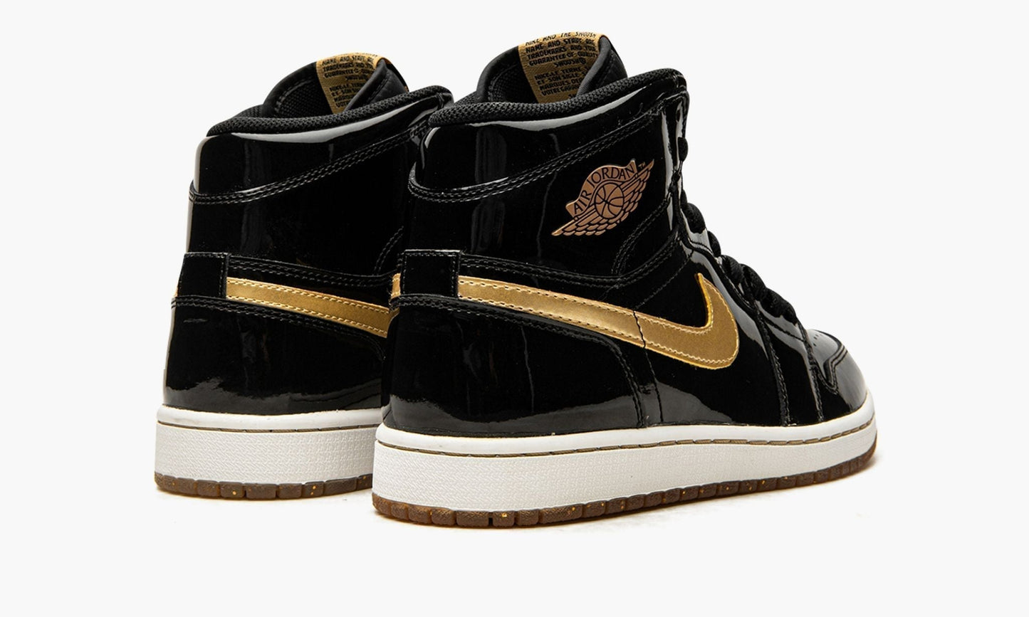 Air Jordan 1 Retro High OG “Black/Metallic Gold” Sneakers - Collector's Edition