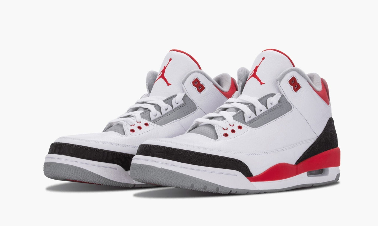 Air Jordan 3 Retro “Fire Red” Sneakers - Modern Classic