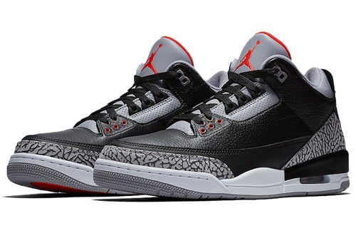 Air Jordan 3 Retro High OG Black Cement 854262 Sneakers - Modern Classic