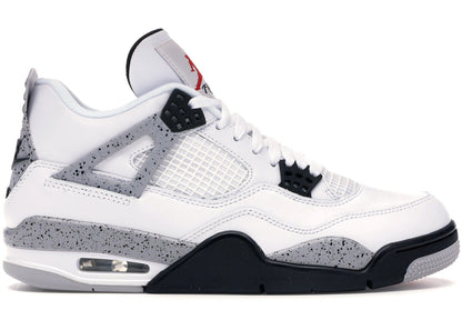 Air Jordan 4 Retro OG White Cement 840606 Sneakers - Retro Classic