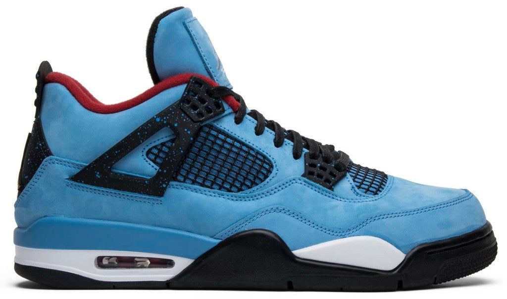 Air Jordan 4 Retro TraviScots Cactus Jack Sneakers - Signature Series
