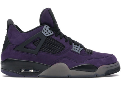 Air Jordan 4 Retro TraviScots Purple CI1184 Sneakers - Limited Edition