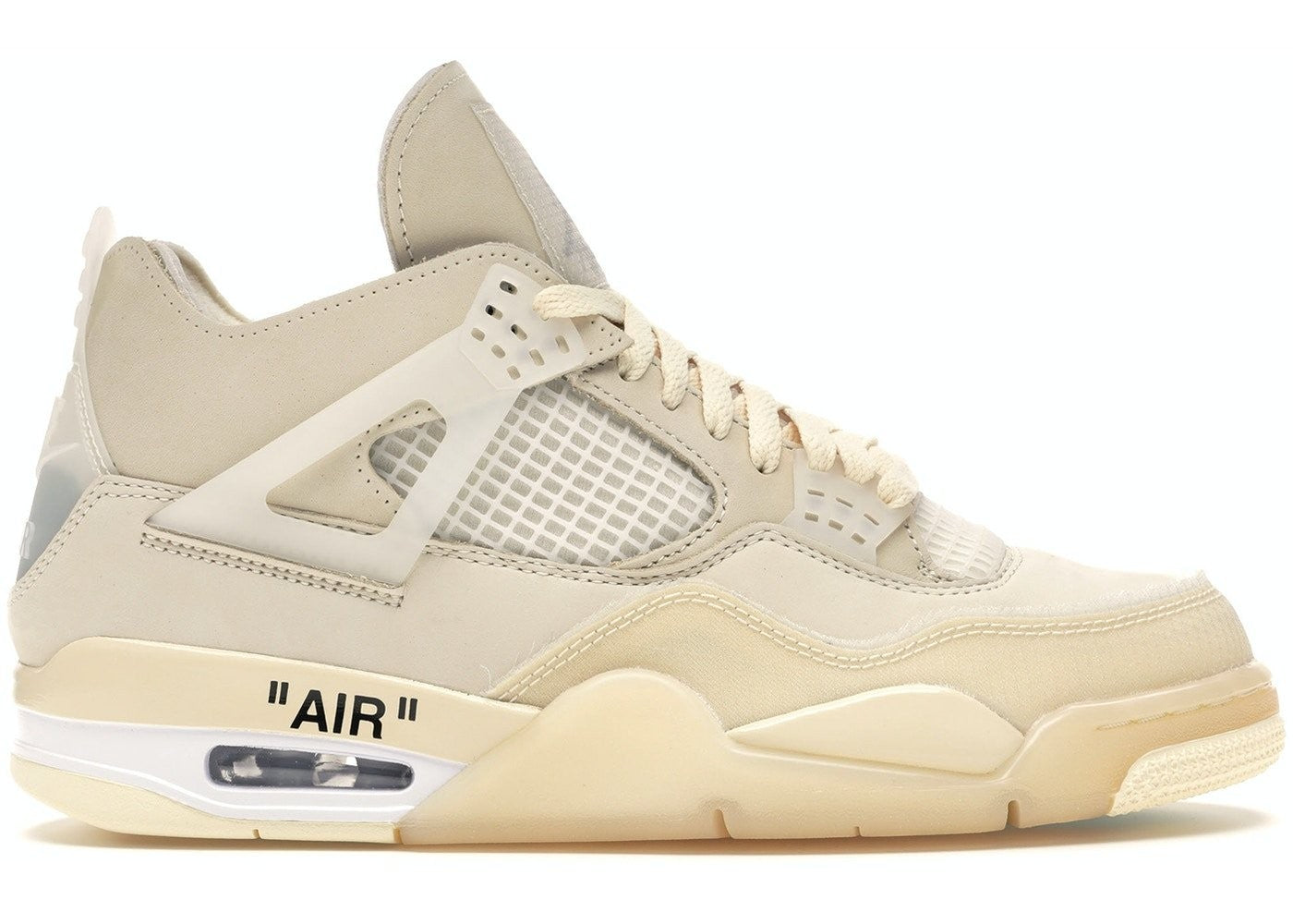 Air Jordan 4 Sail CV9388 Sneakers - Cushioned Stride | Sneakerhead Pick