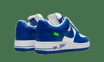 Air Jordan Force 1 Low White Royal Sneakers - Cushioned Stride
