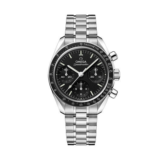 Speedmaster Chronograph 38mm - Black on Bracelet