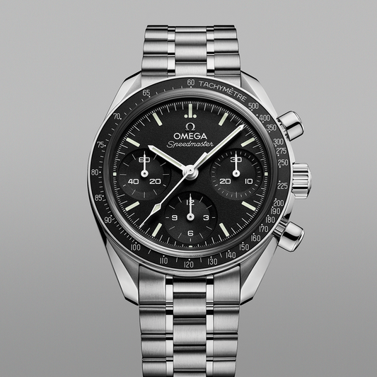 Speedmaster Chronograph 38mm - Black on Bracelet