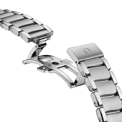 De Ville Ladymatic 34mm - Black Tahiti, Mother-of-Pearl w/ Diamonds on Bracelet