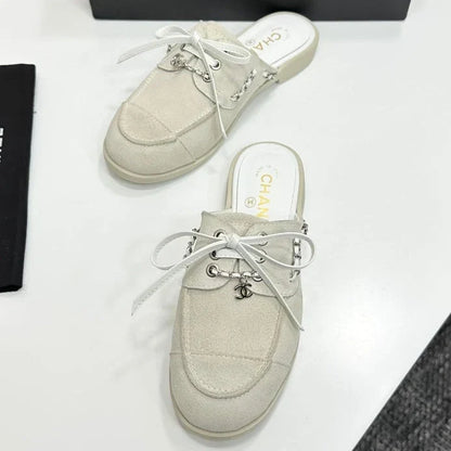 Chanel 2026 Slip-On Mule Suede Cowhide 985753