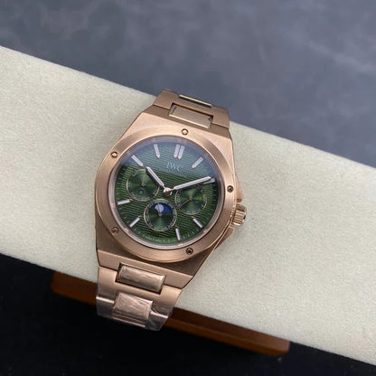 IWC Ingenieur Perpetual Calendar 41 Pink Gold Case