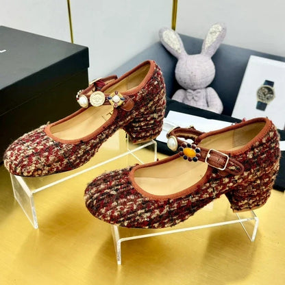 Chanel 2026 26A Métiers D'Art Pumps Lambskin Fabric 983132