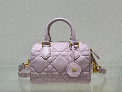Dior 2026 Groove Bag Pink Calfskin Gold Hardware