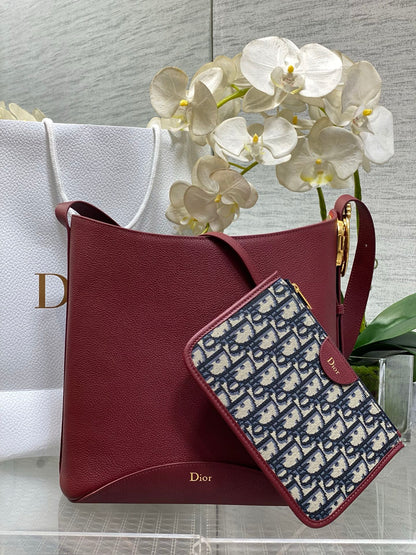 Dior 2026 Medaillon Bucket Bag 26.5cm Grained Cowhide 289070