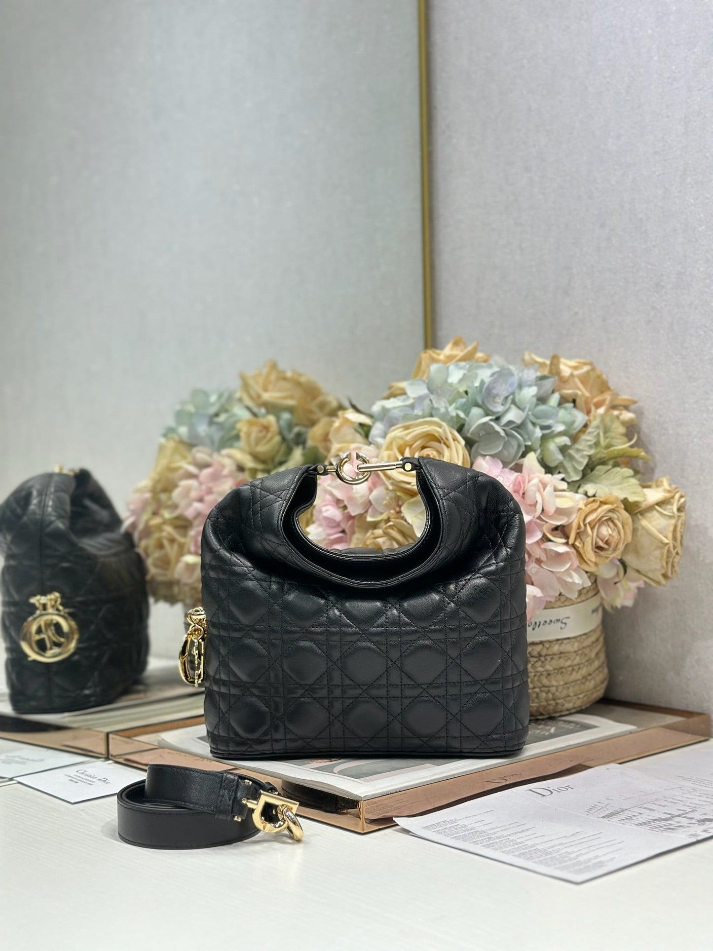 Dior 2026 Toujours Hobo 27cm Lambskin