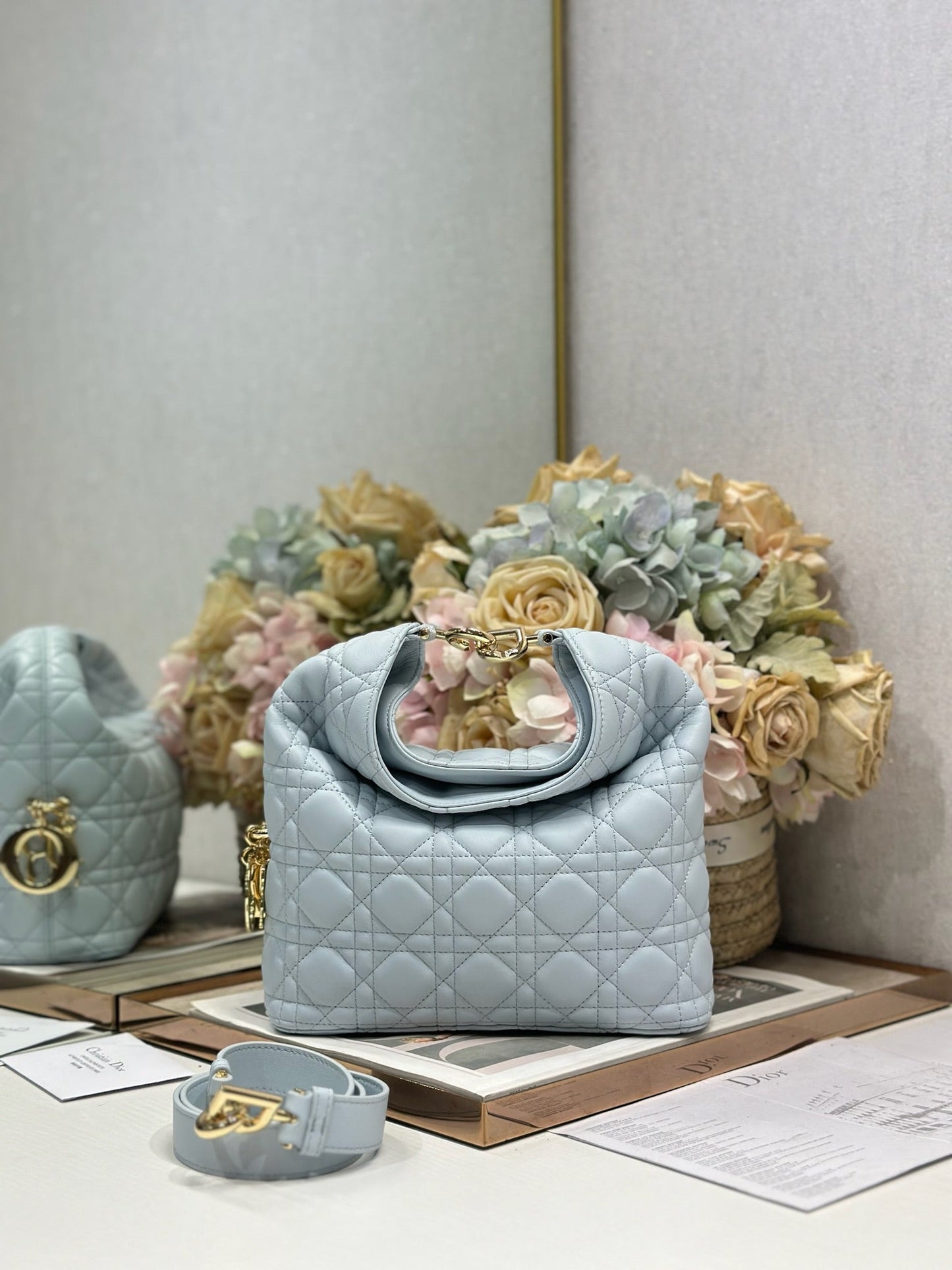 Dior 2026 Toujours Hobo 27cm Lambskin