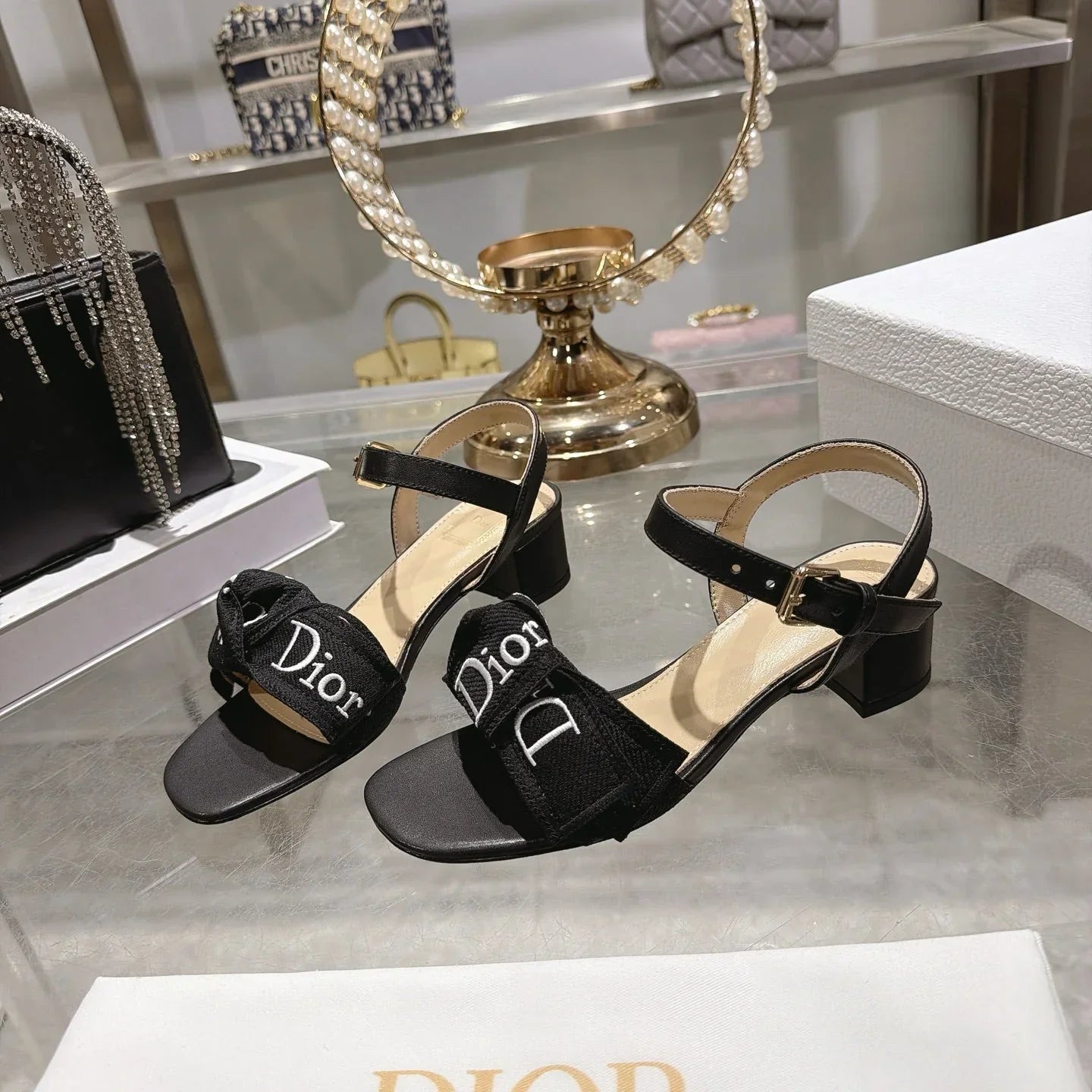 Dior 2026 J'Adior Sandal Fabric Leather 901715