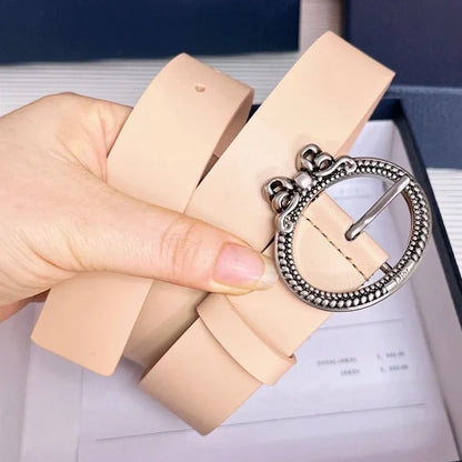 Dior 2026 Médaillon Belt 30mm Cowhide
