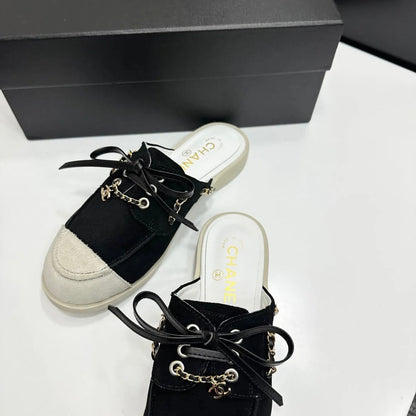 Chanel 2026 Slip-On Mule Suede Cowhide 985753