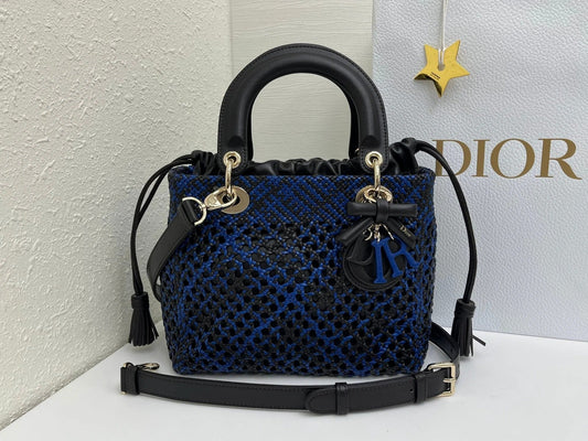 Dior 2026 Woven Bag 24cm Lambskin