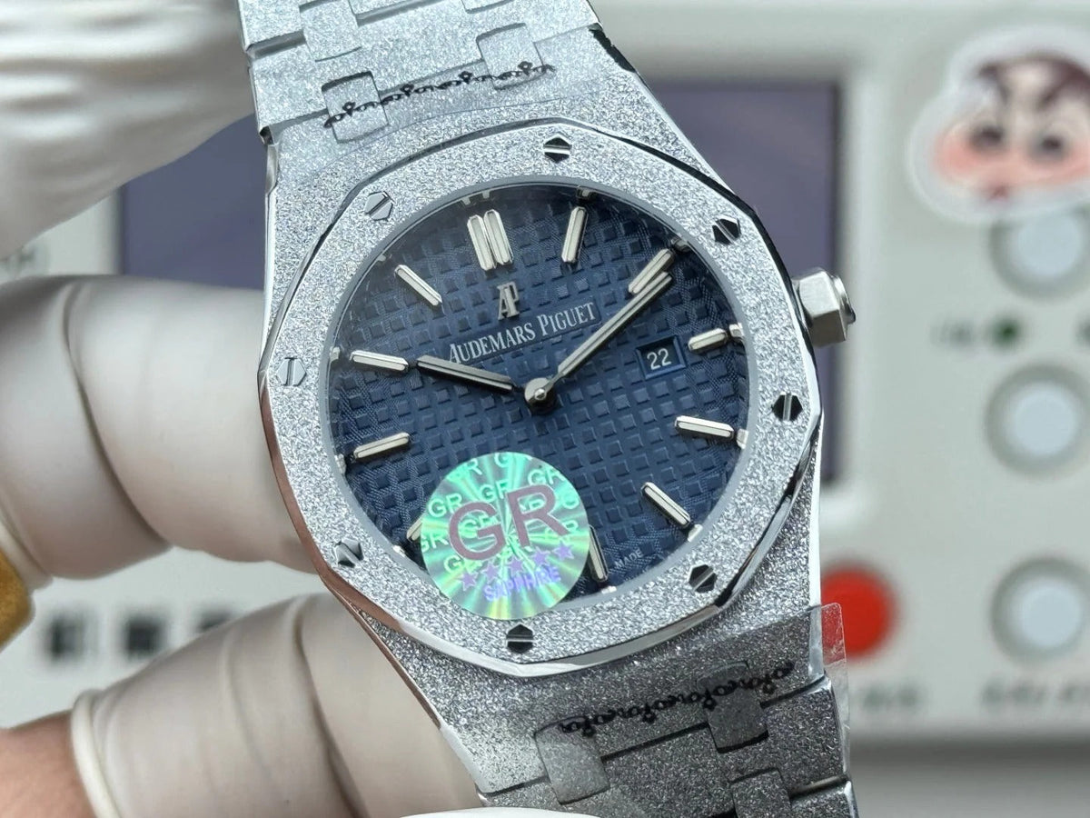 Audemars Piguet Royal 33mm Blue Dial White Gold Case