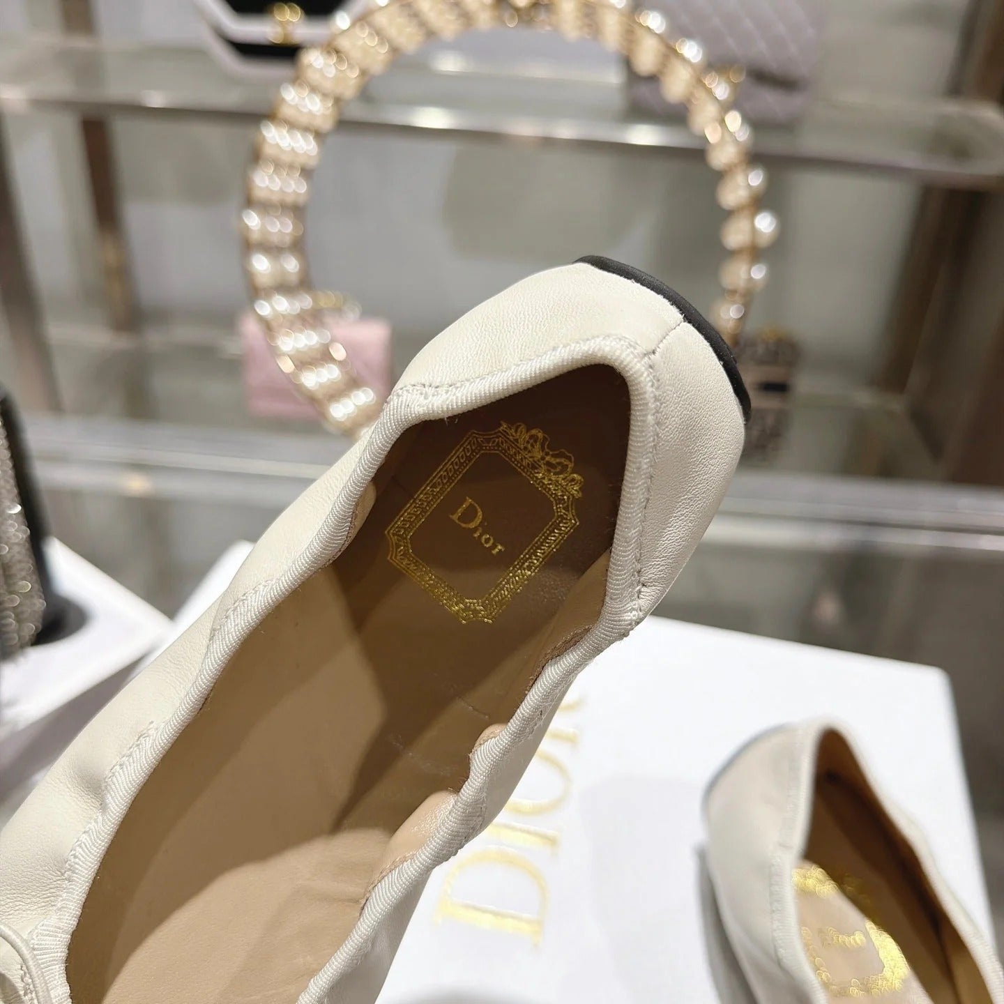 Dior 2026 Cœur Ballet Flat Lambskin 901685