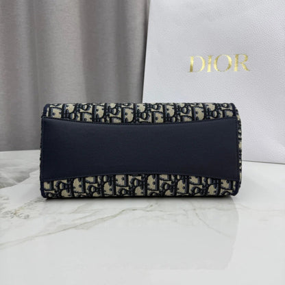Dior 2026 Promenade Bag 27cm Canvas Suede Leather