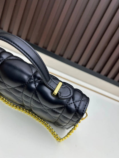 Dior 2026 Miss Caro Top Handle Pouch 24cm Lambskin